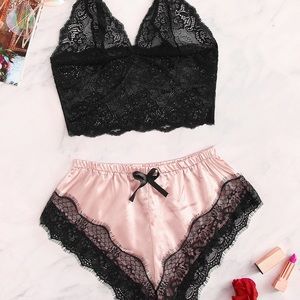 Love Top & Shorties Lingerie Set